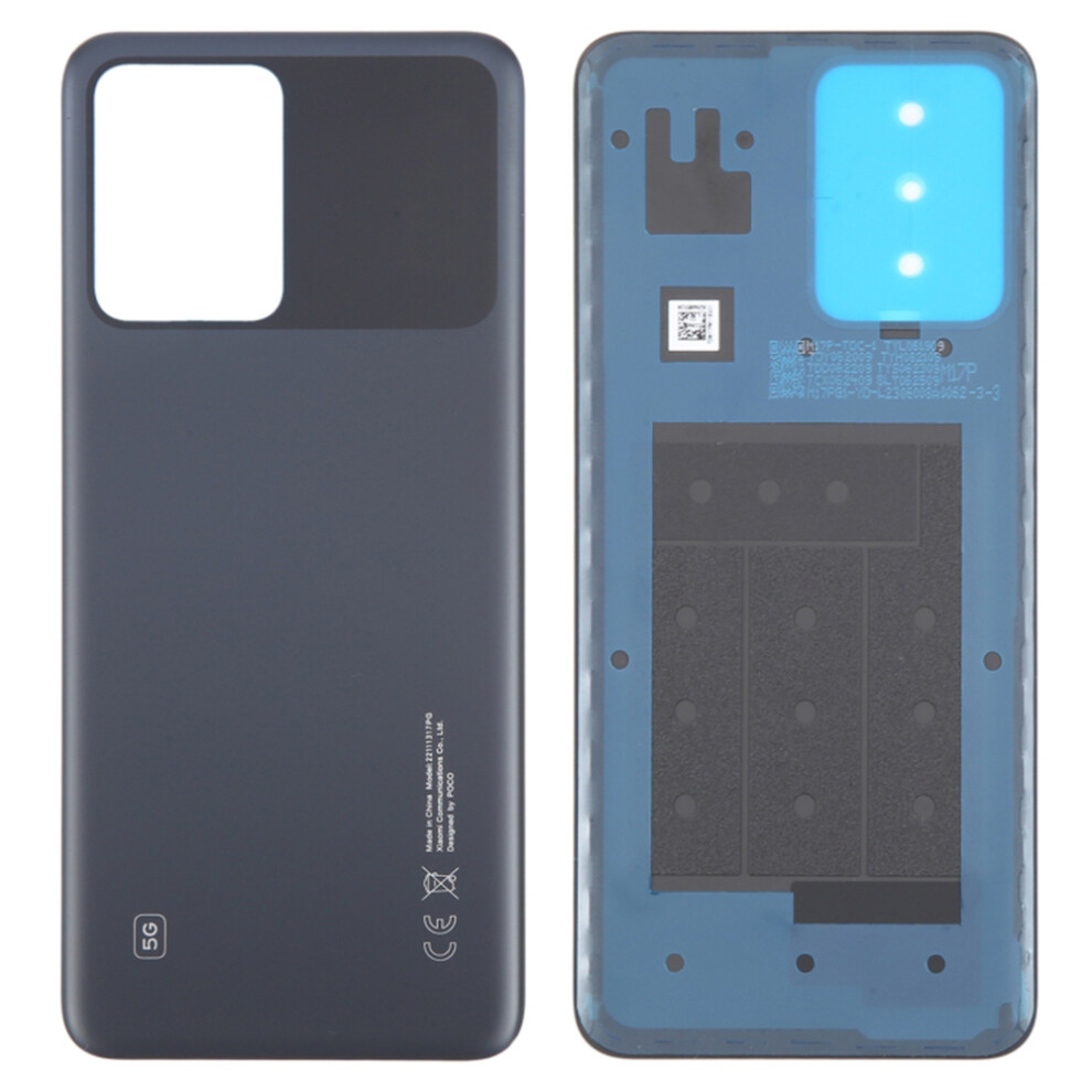 (Black) For Xiaomi Poco X5 Pro 5G Oem Battery Door Cover Replacement Part Black 6914274718889
