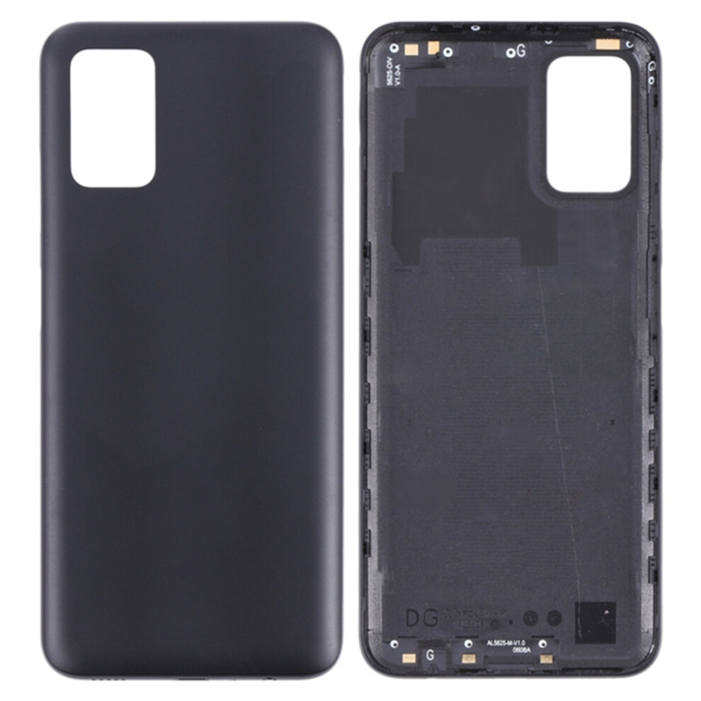 (Black) For Samsung Galaxy A03s (164.2Mm) A037 Back Battery Housing Cover Part (Without Logo) Black 6914272098747