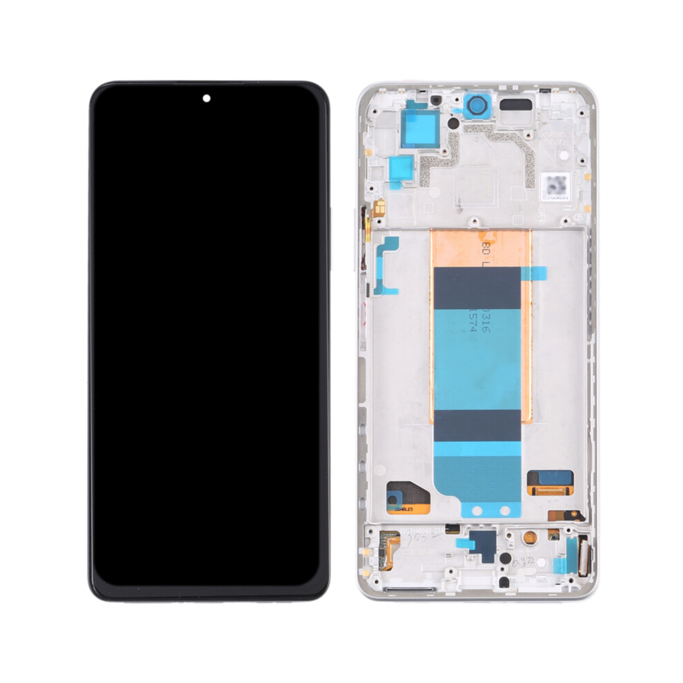 (Silver) For Xiaomi Redmi K40s 5G/Poco F4 5G Grade C Oled Screen And Digitizer Assembly+Frame Repair Part (Without Logo) Silver 6914276609444