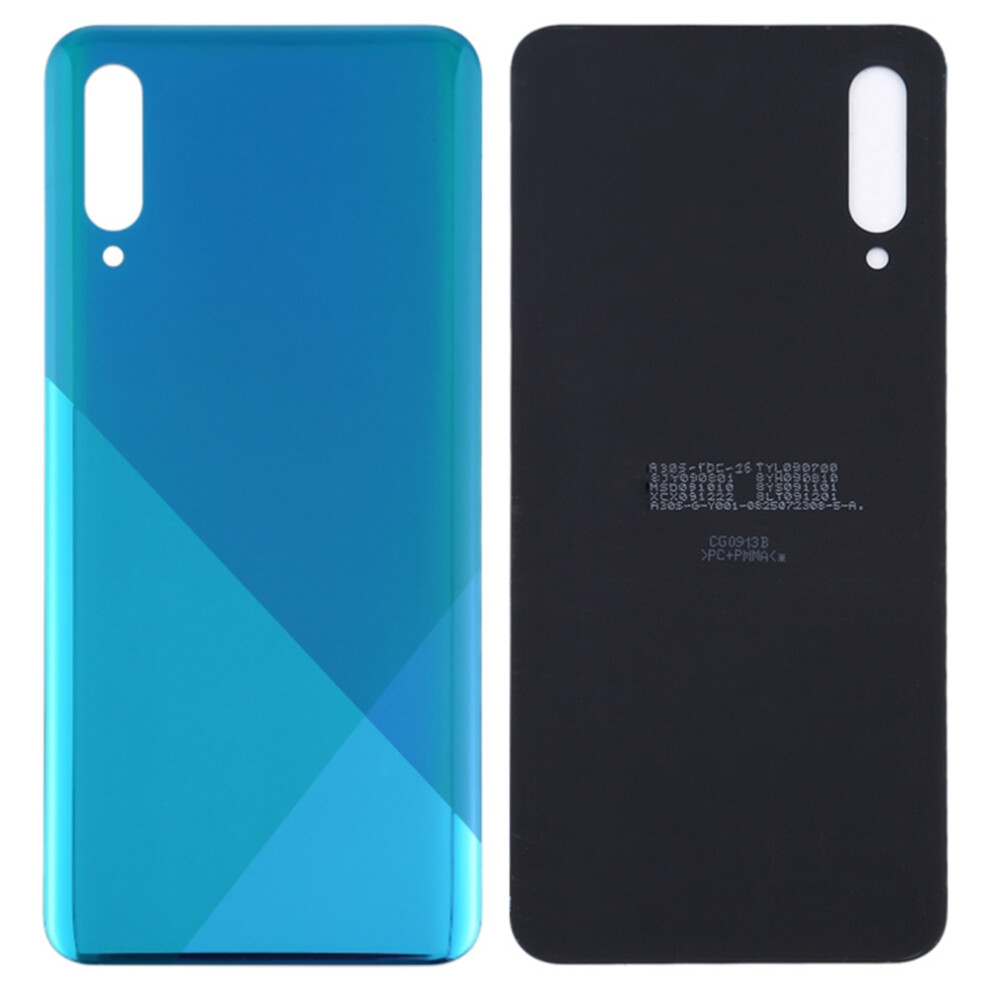 (Green) For Samsung Galaxy A30s A307 Back Battery Housing Cover Part (Without Logo) Green 6914273010700