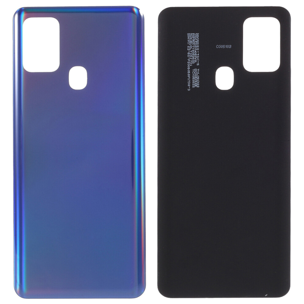 (Blue) For Samsung Galaxy A21s A217 Back Battery Housing Cover Part (Without Logo) Blue 6914279873323