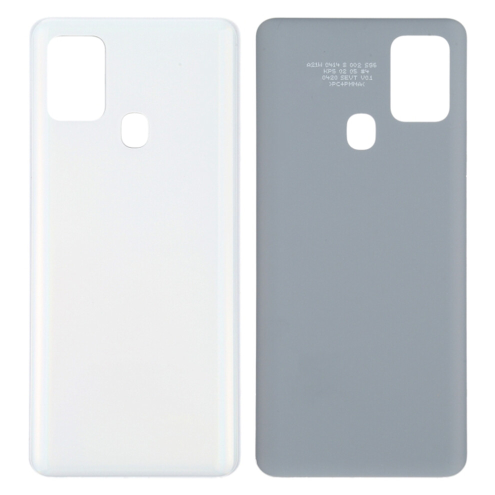 (White) For Samsung Galaxy A21s A217 Back Battery Housing Cover Part (Without Logo) White 6914277678555