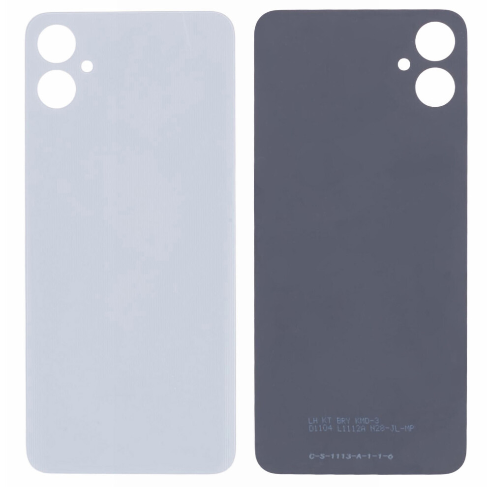 (White) For Samsung Galaxy A05 4G A055 Back Battery Housing Cover Part (Without Logo) White 6914276148332