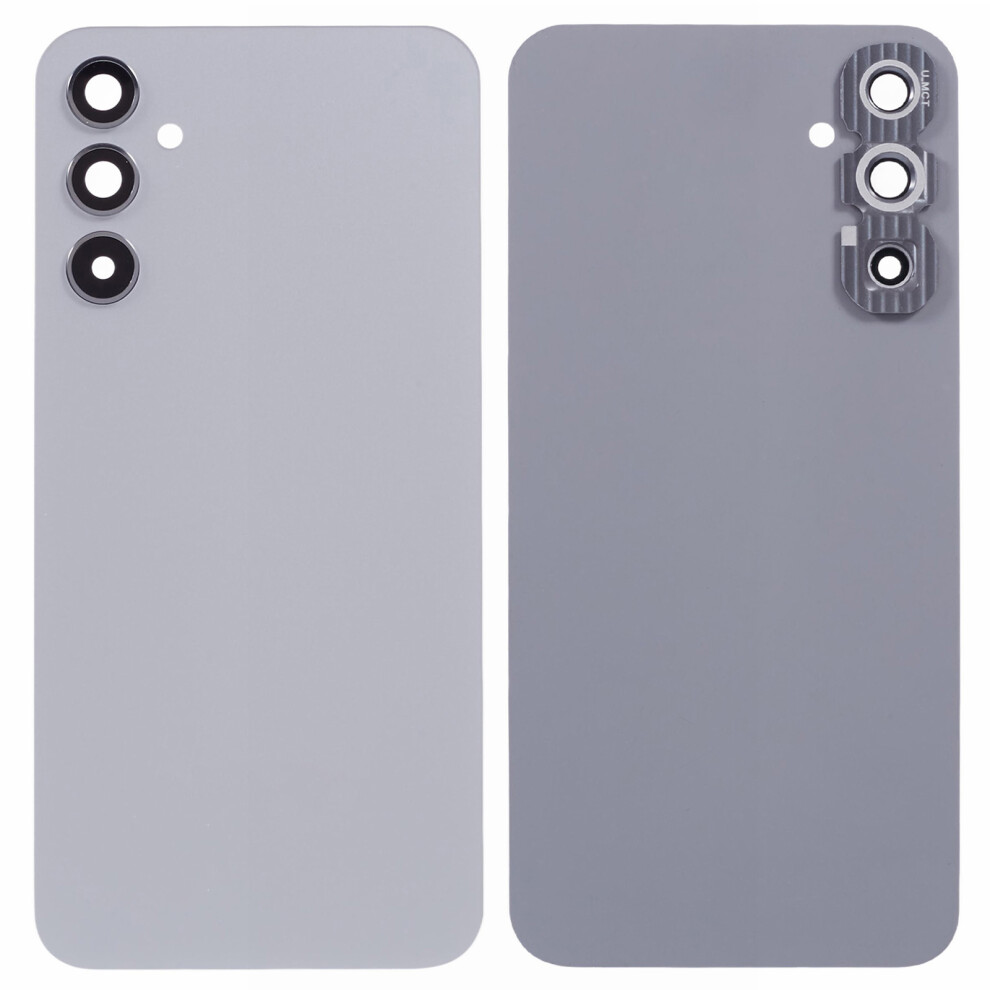 (Silver) For Samsung Galaxy A34 5G A346 Battery Housing With Camera Lens Cover (Without Logo) Silver 6914275660668
