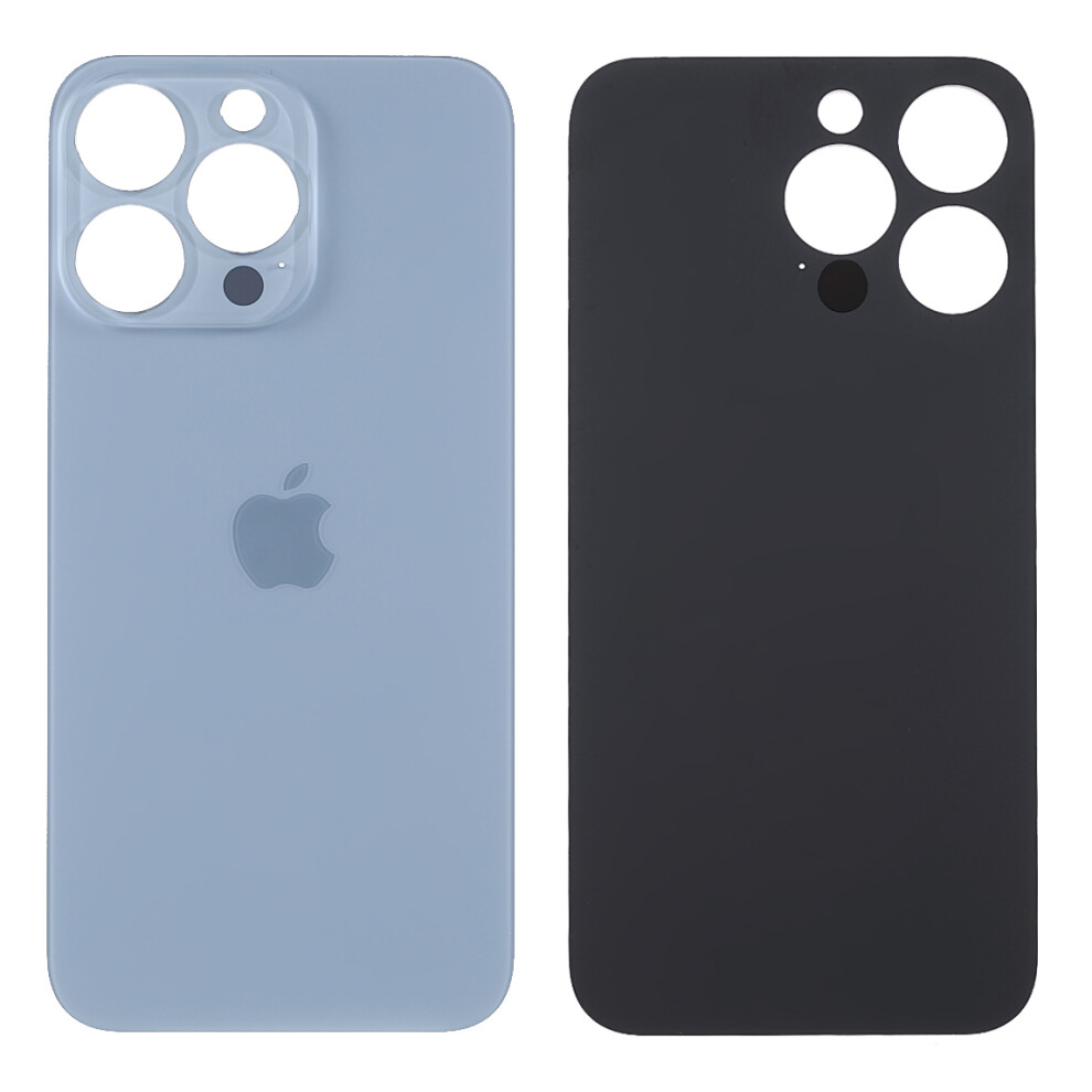 (Blue) For iPhone 13 Pro 6.1 inch Battery Housing Cover Repair Part (Camera Lens Ring Hole Standard Version)