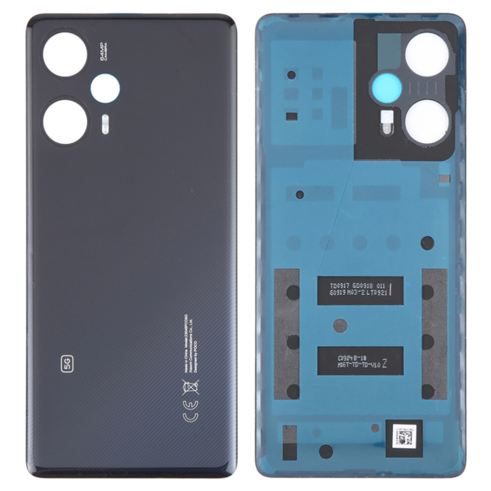 (Black) For Xiaomi Poco F5 5G Oem Battery Door Cover Replacement Part Black 6914279118660