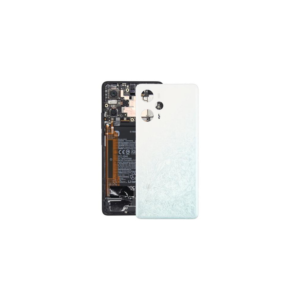 (White) For Xiaomi Poco F5 5G Oem Battery Door Cover Replacement Part White 6914272679960