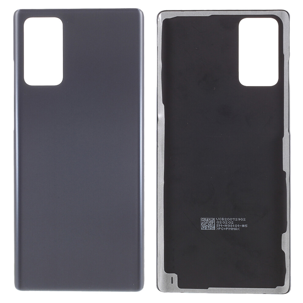 (Grey) For Samsung Galaxy Note20 N980/Note20 5G N981 Battery Housing Cover With Adhesive Sticker (Without Logo) Grey 6914277500191