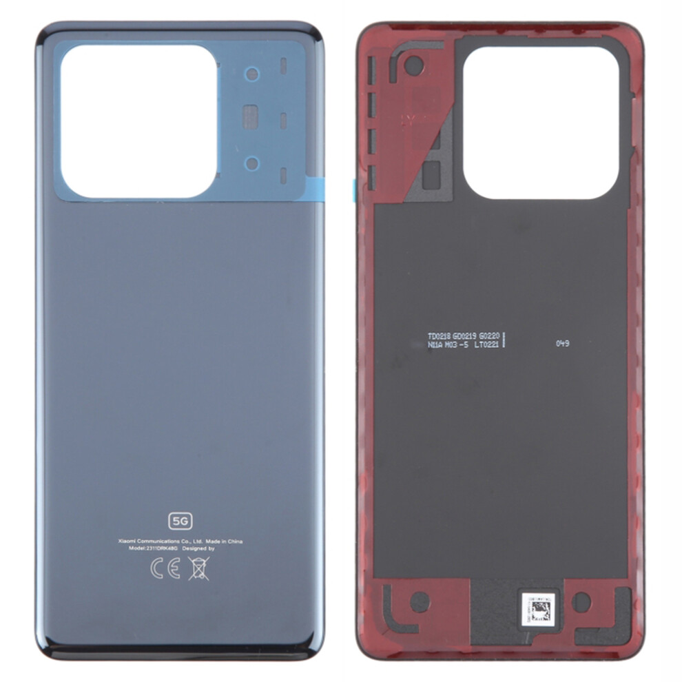 (Black) For Xiaomi Poco X6 Pro 5G Oem Battery Door Cover Replacement Part Black 6914278413759