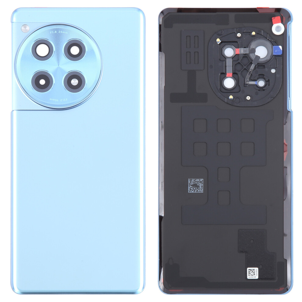 (Blue) For Oneplus 12R 5G Oem Battery Housing With Adhesive Sticker+Camera Lens Cover Blue 6914270789449