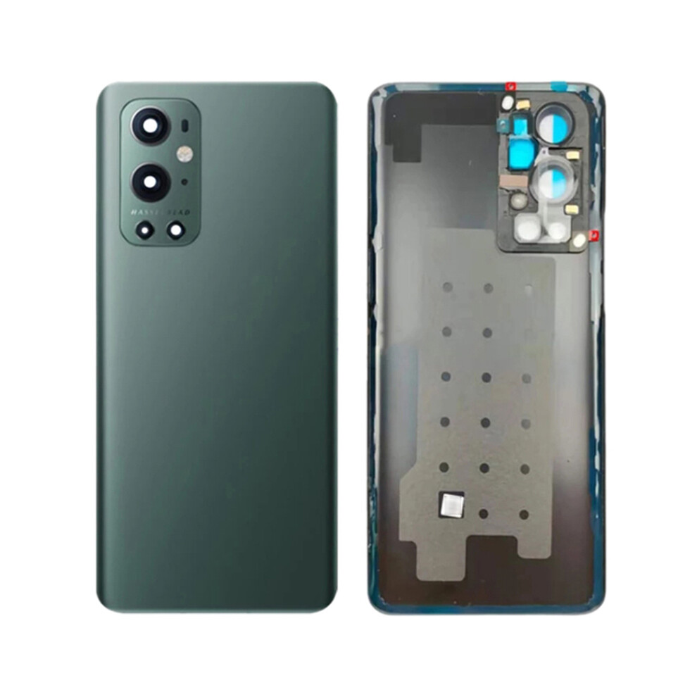 (Green) For Oneplus 9 Pro 5G Oem Battery Housing Cover Repair Part+Camera Lens Cover Green 6914274032695