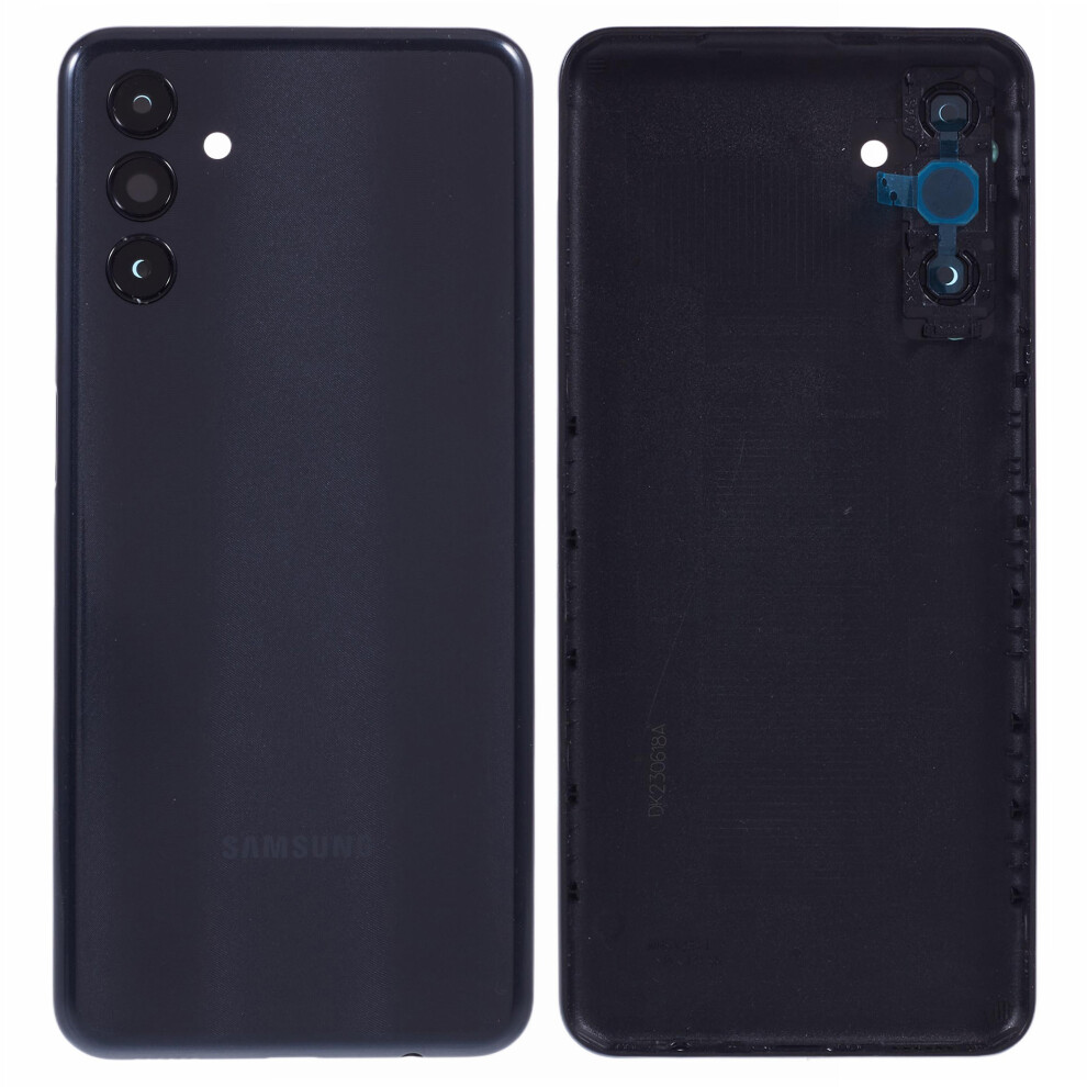 (Black) For Samsung Galaxy A04s 4G (164.7 X 76.7 X 9.1 Mm) A047 Oem Battery Housing With Camera Lens Cover Replacement Part Black 6914276359202