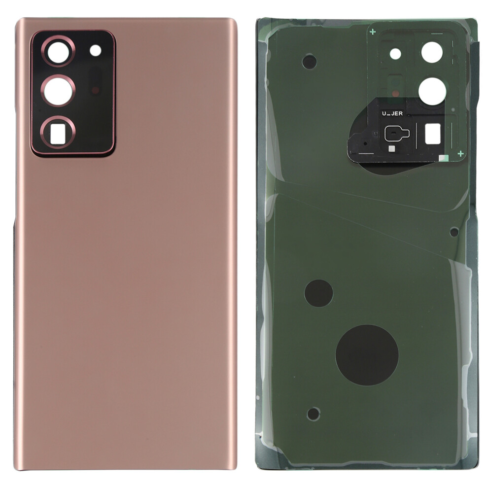 (Gold) For Samsung Galaxy Note20 Ultra N985/Note20 Ultra 5G N986 Battery Housing With Adhesive Sticker+Camera Lens Cover Gold 6914273672403