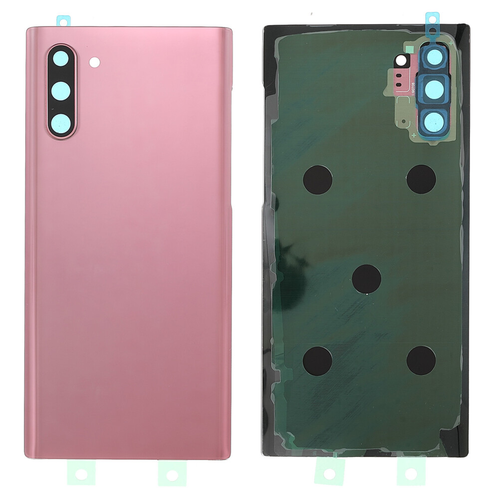 (Pink) For Samsung Galaxy Note 10 4G N970/Note 10 5G N971 Battery Housing With Adhesive Sticker+Camera Lens Cover Pink 6914279727893