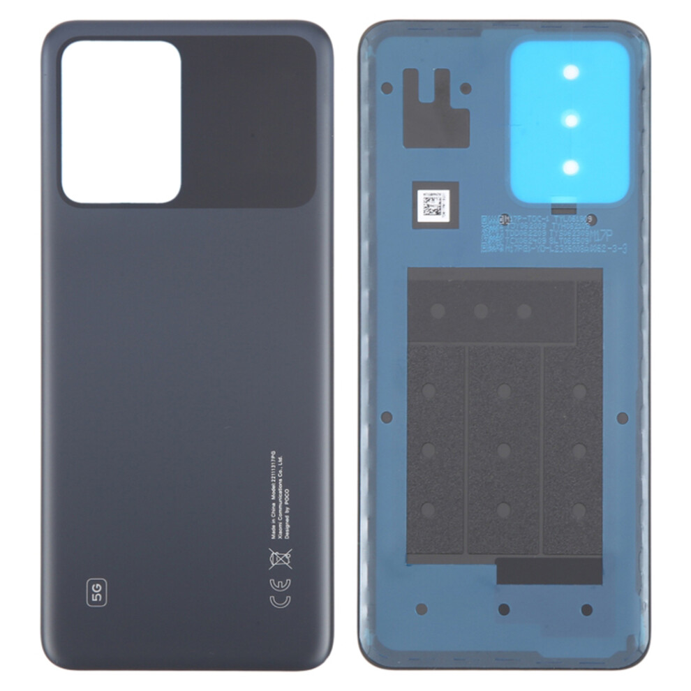 (Black) For Xiaomi Poco X5 5G Oem Battery Door Cover Replacement Part Black 6914270005877
