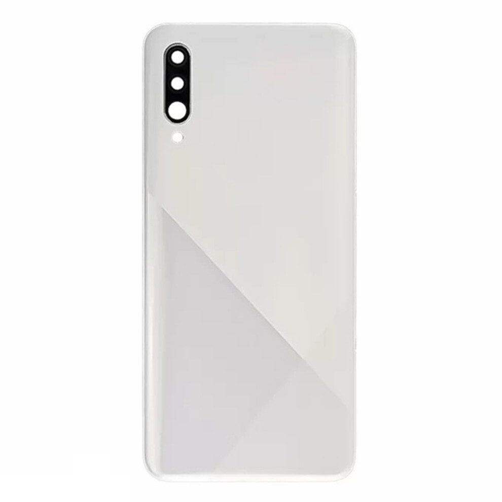 (White) For Samsung Galaxy A30s A307 Battery Housing With Camera Lens Cover (Without Logo) White 6914275573333
