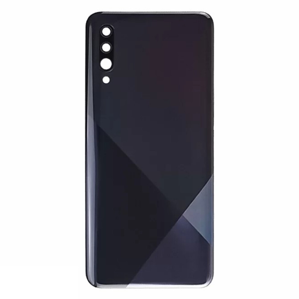 (Black) For Samsung Galaxy A30s A307 Battery Housing With Camera Lens Cover (Without Logo) Black 6914274799802