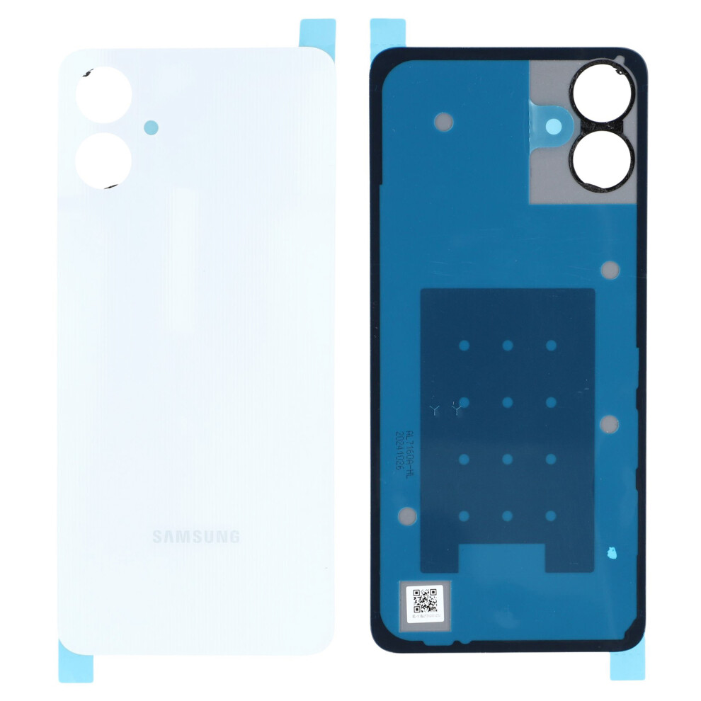 (White) For Samsung Galaxy A06 4G A065 Oem Battery Housing With Adhesive Sticker White 6914272024418