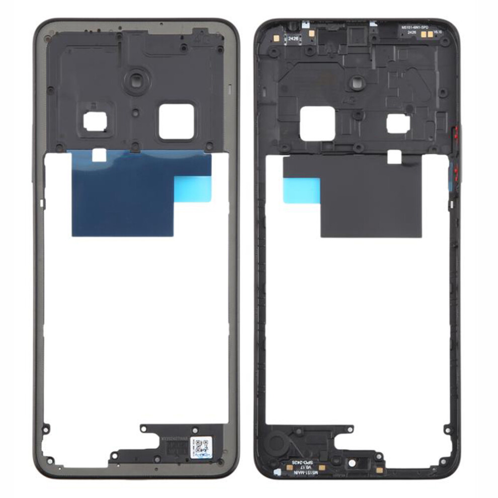 (Black) For Xiaomi Redmi 14C 4G Oem Middle Housing Plate Frame Part (Without Logo) Black 6914272749021