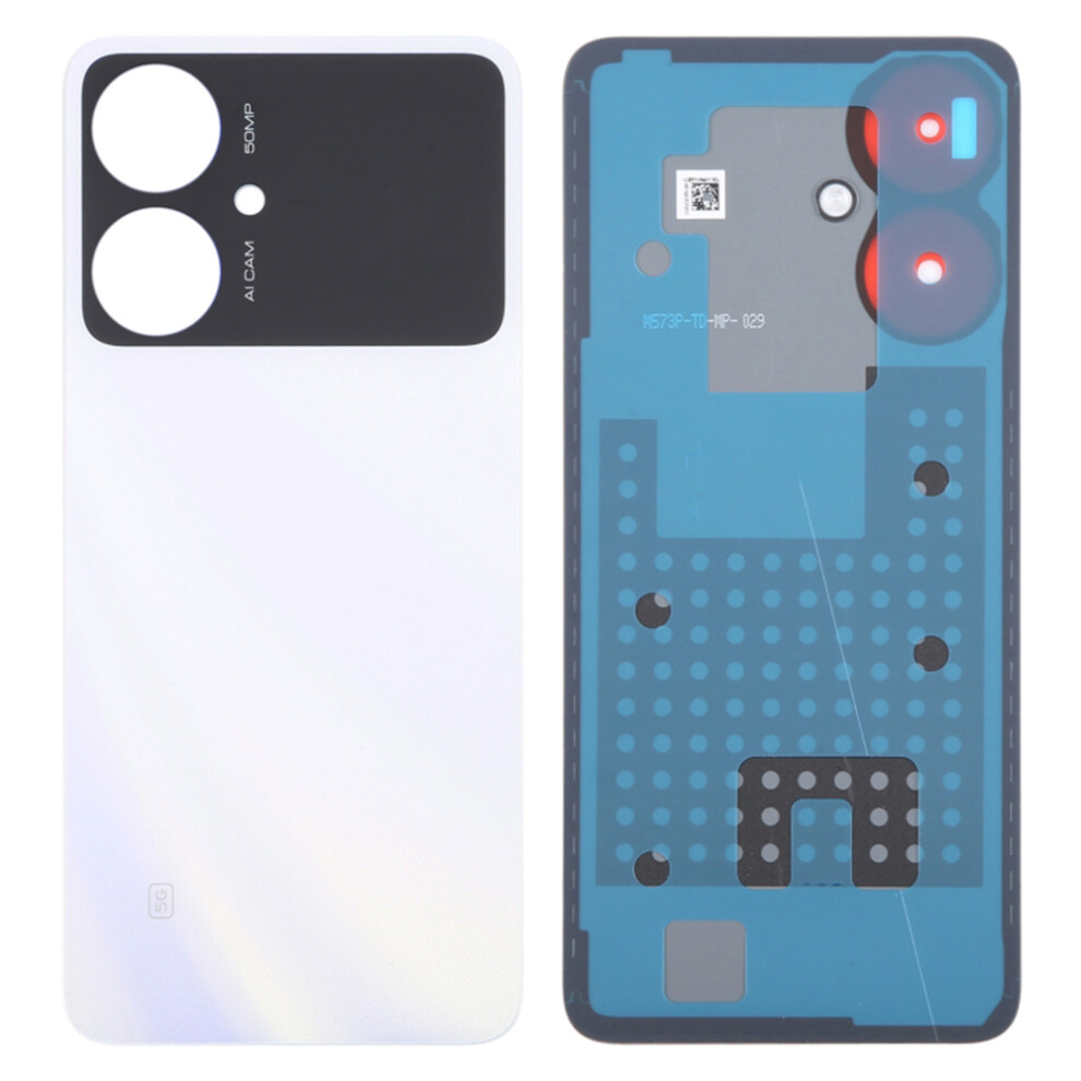 (Blue) For Xiaomi Poco M6 5G Oem Battery Door Cover Replacement Part Blue 6914276533916