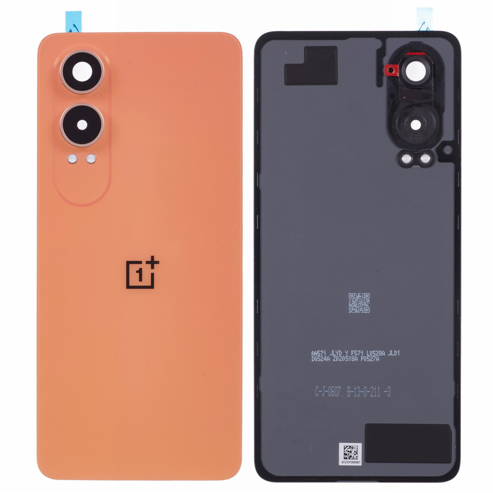 (Gold) For Oneplus Nord Ce4 Lite 5G Oem Battery Housing With Adhesive Sticker+Camera Lens Cover Gold 6914273904092