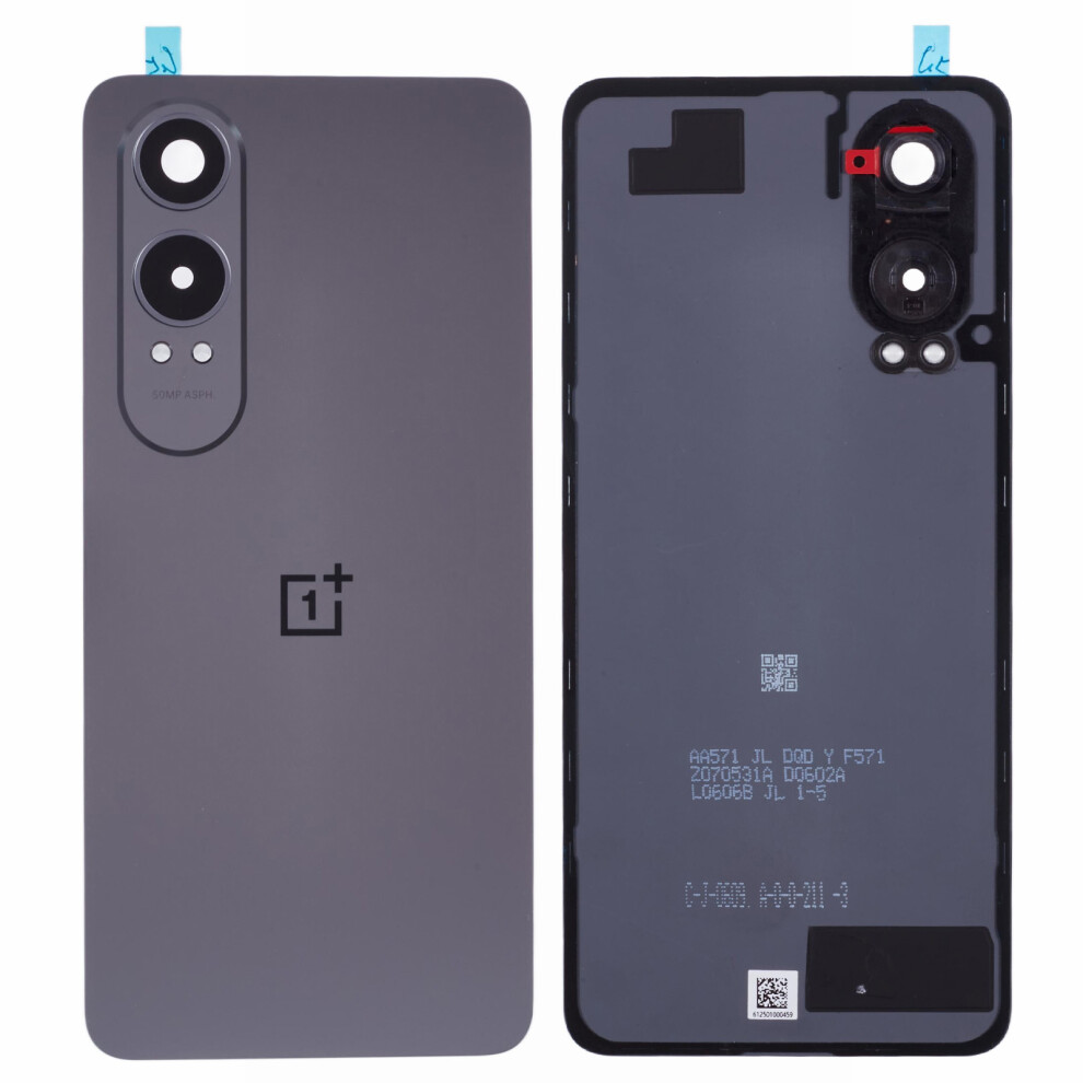 (Grey) For Oneplus Nord Ce4 Lite 5G Oem Battery Housing With Adhesive Sticker+Camera Lens Cover Grey 6914276533497