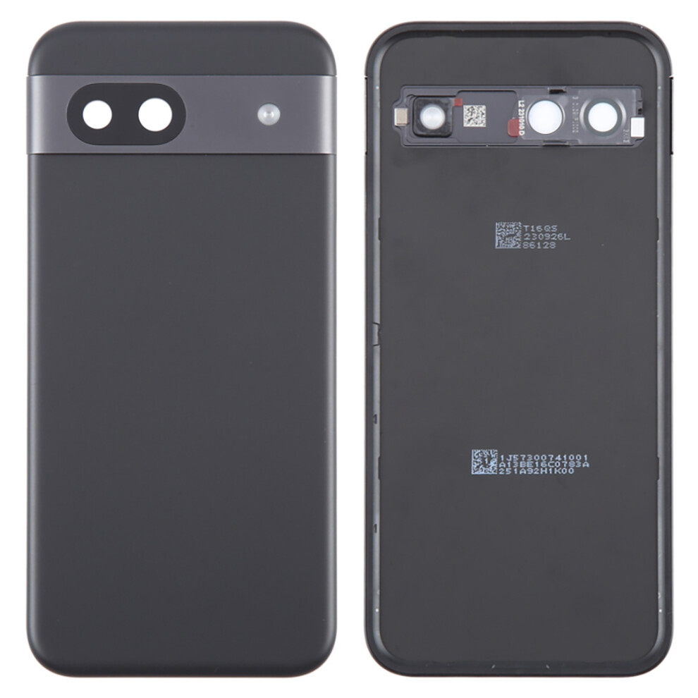 (Black) For Google Pixel 8A Battery Housing With Camera Lens Cover Black 6914271386937