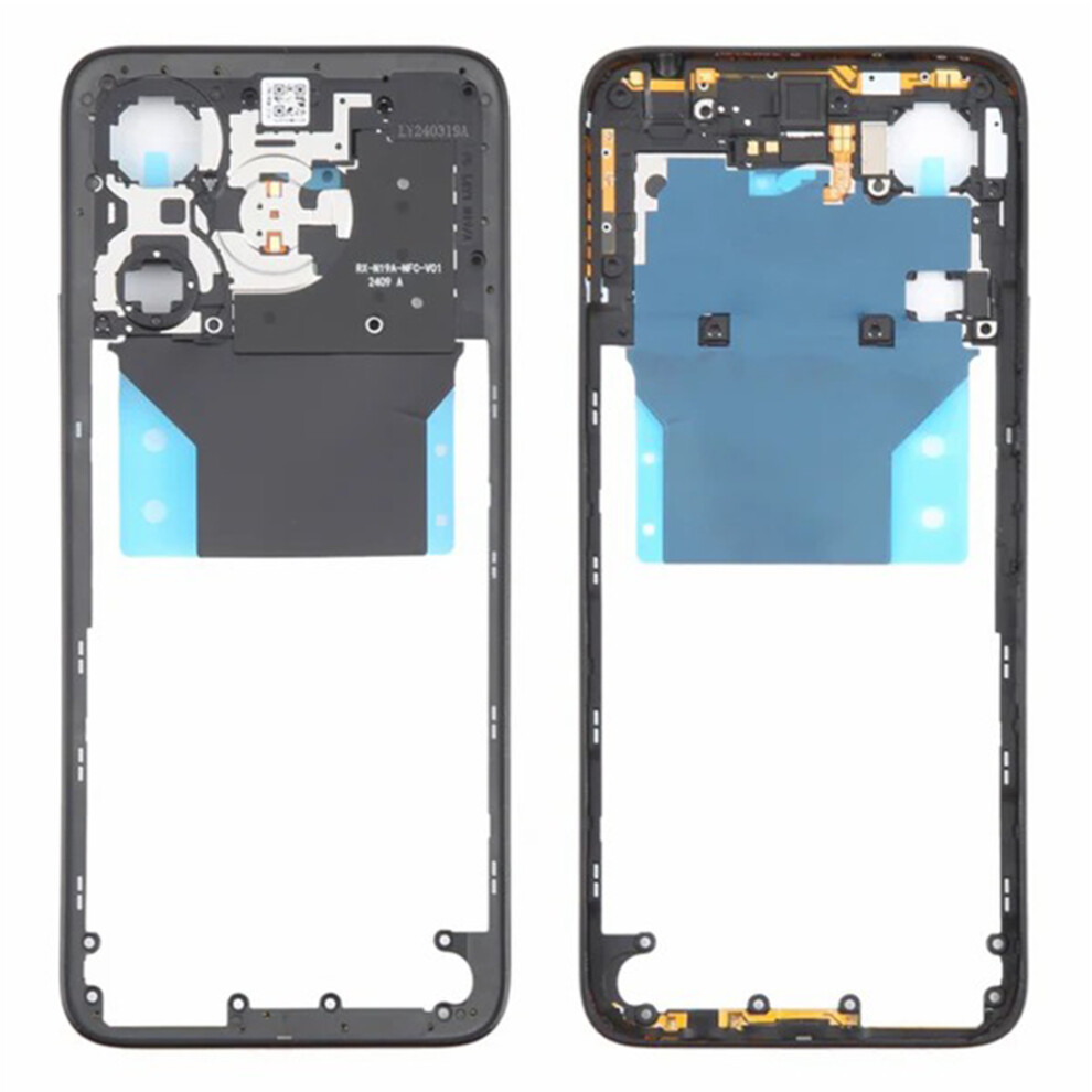 (Black) For Xiaomi Redmi 13 4G Oem Middle Housing Plate Frame Part (Without Logo) Black 6914277013172