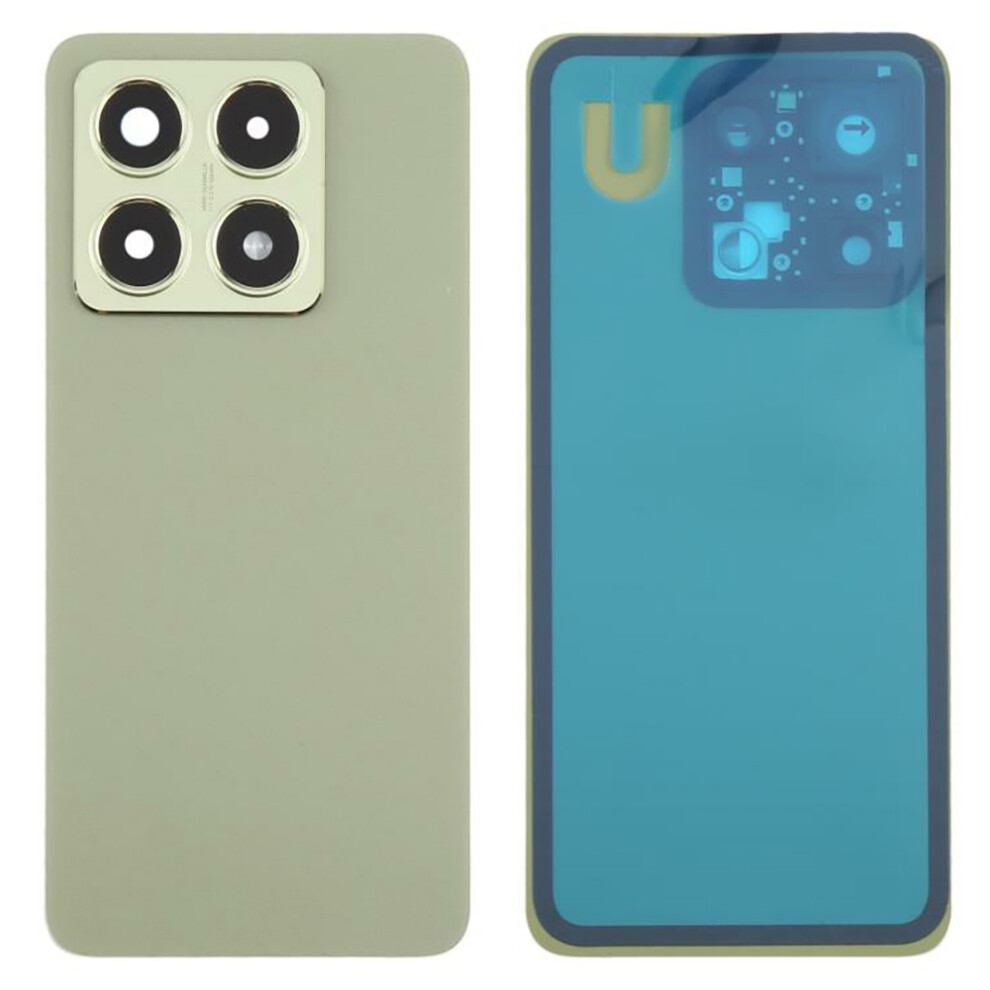 (Green) For Xiaomi 14T Oem Battery Housing Back Cover With Camera Ring Lens Cover Replacement Green 6914272602968