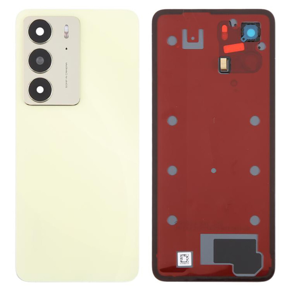 (Yellow) For Realme C75 4G Oem Battery Housing Back Cover With Camera Ring Lens Cover Replacement Yellow 6914277894184