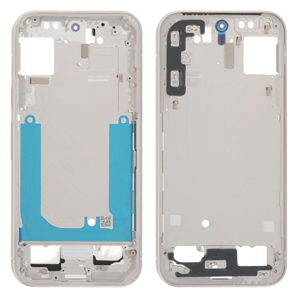(Gold) For Google Pixel 9 Oem Middle Plate Frame Replacement (Without Logo) Gold 6914271237000