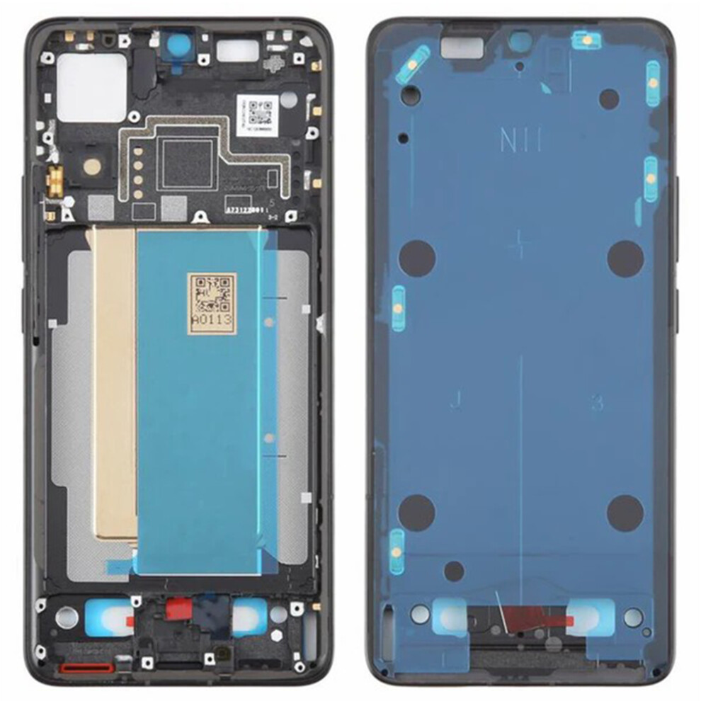 (Black) For Xiaomi Poco F6 Pro 5G Oem Middle Plate Frame Repair Part (A-Side) (Without Logo) Black 6914278914812