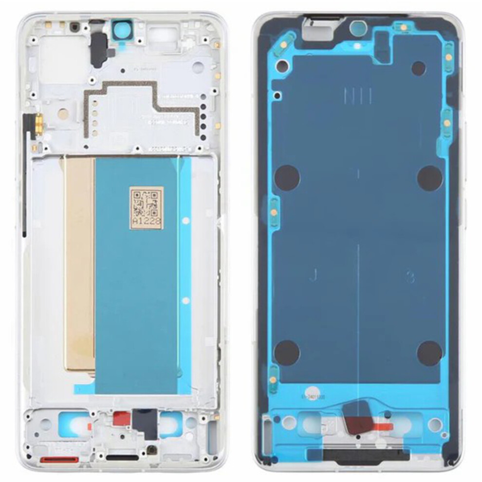 (Silver) For Xiaomi Poco F6 Pro 5G Oem Middle Plate Frame Repair Part (A-Side) (Without Logo) Silver 6914278954832