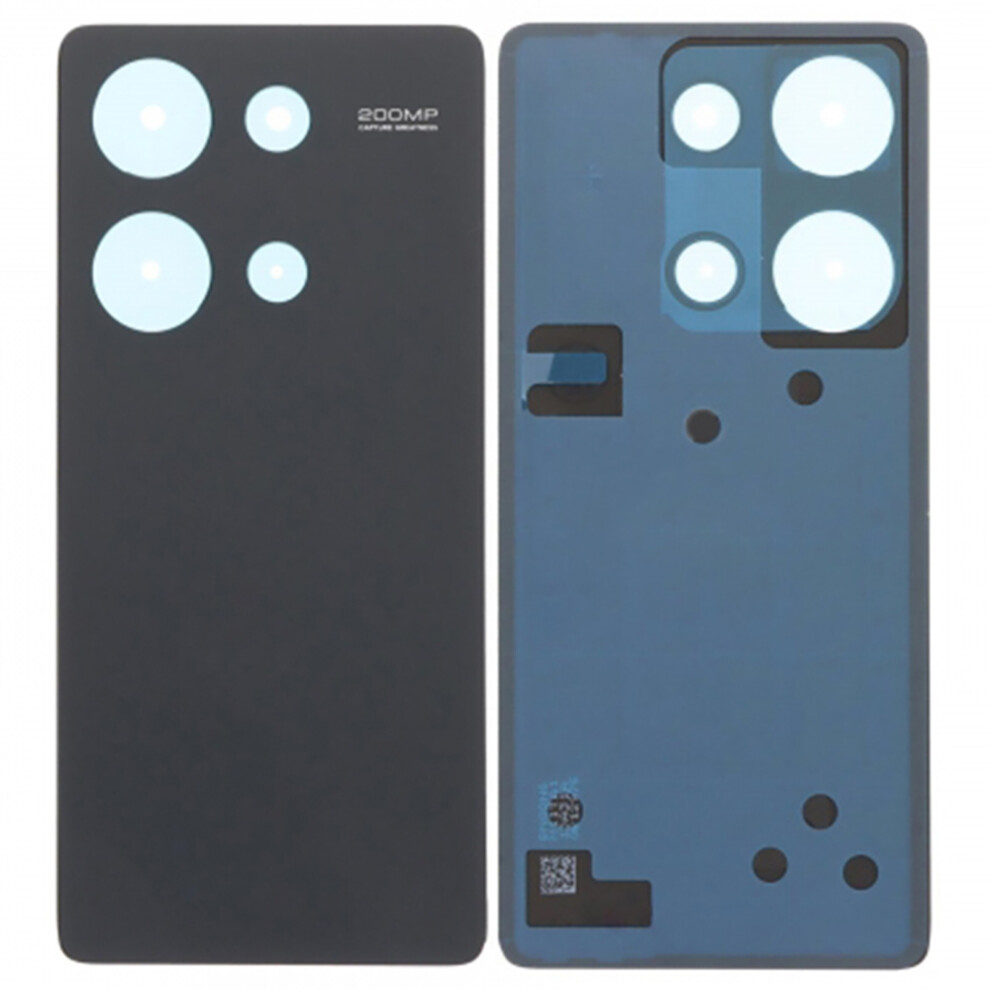 (Black) For Xiaomi Redmi Note 13 Pro 4G Back Battery Housing Cover Replacement Black 6914274481295