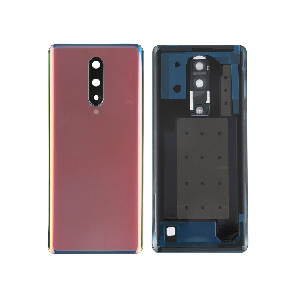 (Gold) For Oneplus 8 Oem Battery Housing With Adhesive Sticker+Camera Lens Cover Gold 6914277493974
