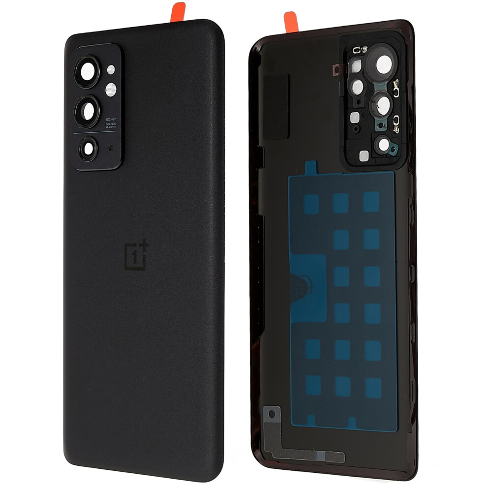 (Black) For Oneplus 9Rt 5G Oem Battery Housing With Adhesive Sticker+Camera Lens Cover Black 6914270124653