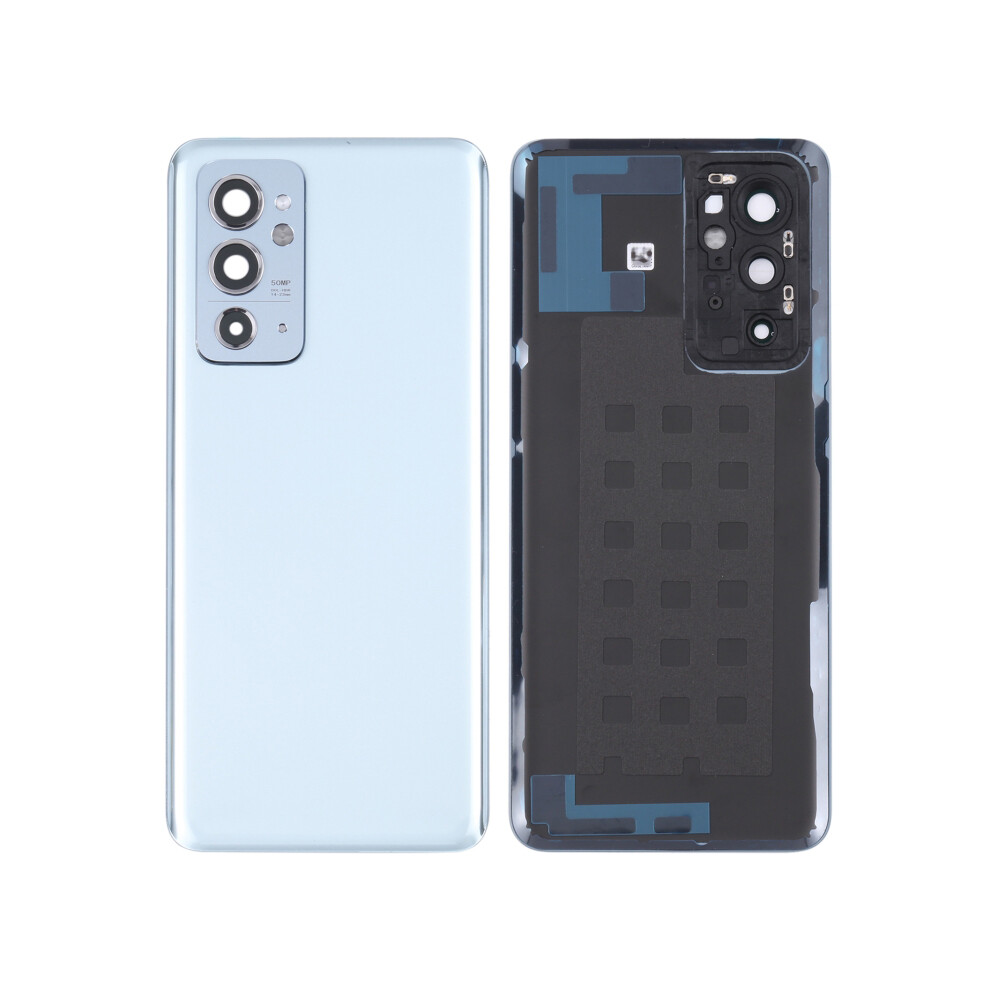 (Silver) For Oneplus 9Rt 5G Oem Battery Housing With Adhesive Sticker+Camera Lens Cover Silver 6914278286575