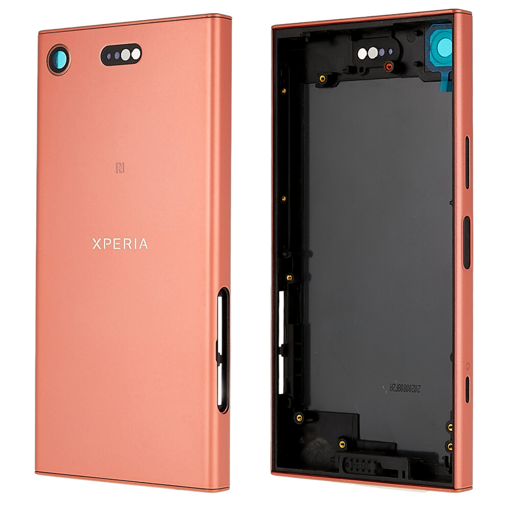 (Pink) For Sony Xperia Xz1 Compact Oem Battery Door Cover Replacement Part Pink 6914274709924