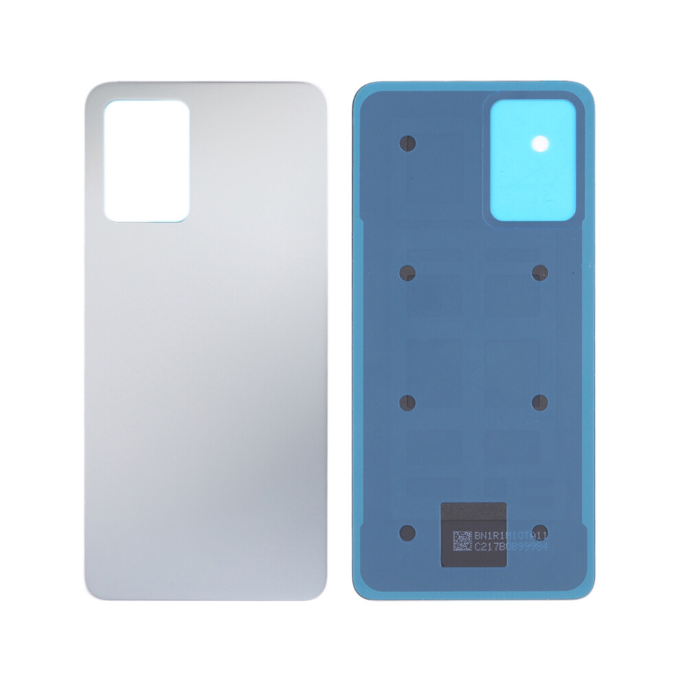(Silver) For Xiaomi Redmi K40s 5G Battery Housing Back Cover Replacement Part Silver 6914272384000