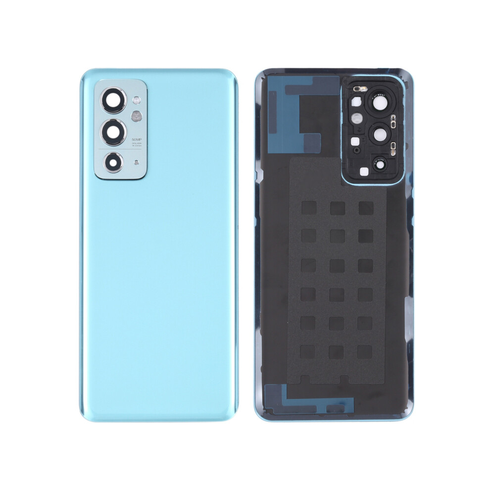 (Blue) For Oneplus 9Rt 5G Oem Battery Housing With Adhesive Sticker+Camera Lens Cover Blue 6914274113660