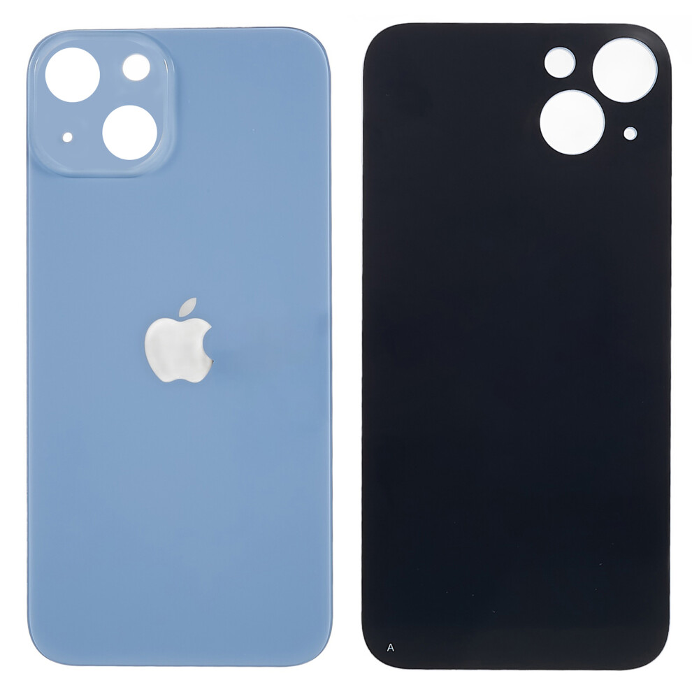 (Blue) For Iphone 14 Back Battery Housing Cover Replacement Parts Blue 6914274657843