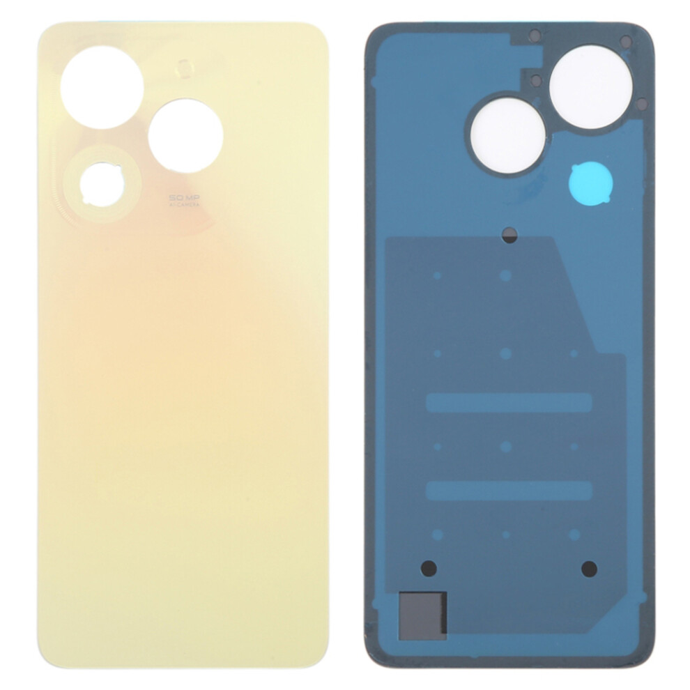 (Gold) For Tecno Spark 20C Back Battery Housing Cover Replacement Part Gold 6914270197992