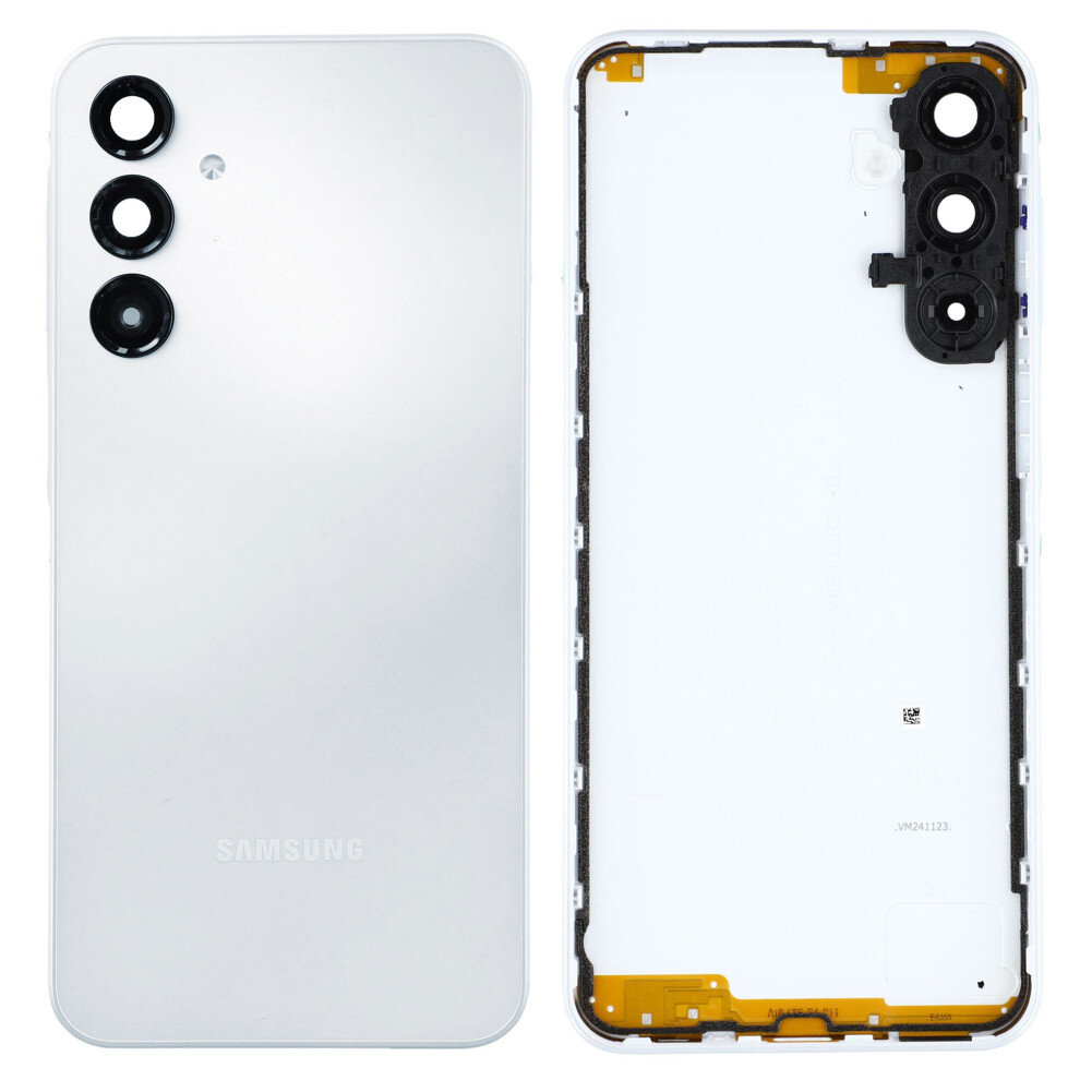 (Silver) For Samsung Galaxy A16 4G A165 Oem Battery Housing With Camera Lens Cover Replacement Part Silver 6914278094354