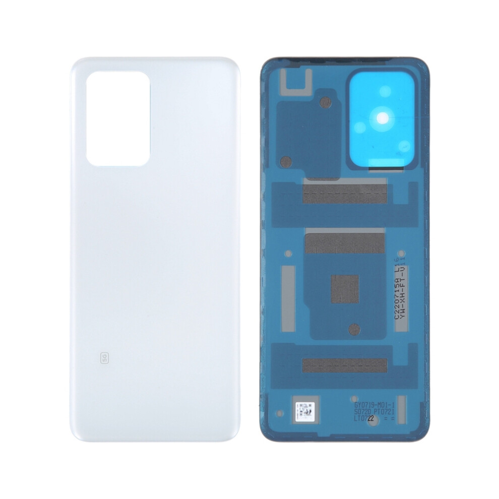 (White) For Xiaomi Redmi Note 11T Pro 5G/11T Pro+ 5G/Poco X4 Gt 5G Oem Rear Housing Back Cover Replacement White 6914275516361