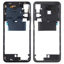 (Black) For Xiaomi Redmi Note 10 5G/Note 10T 5G OEM Middle Housing Plate Frame Replacement Part (without Logo)
