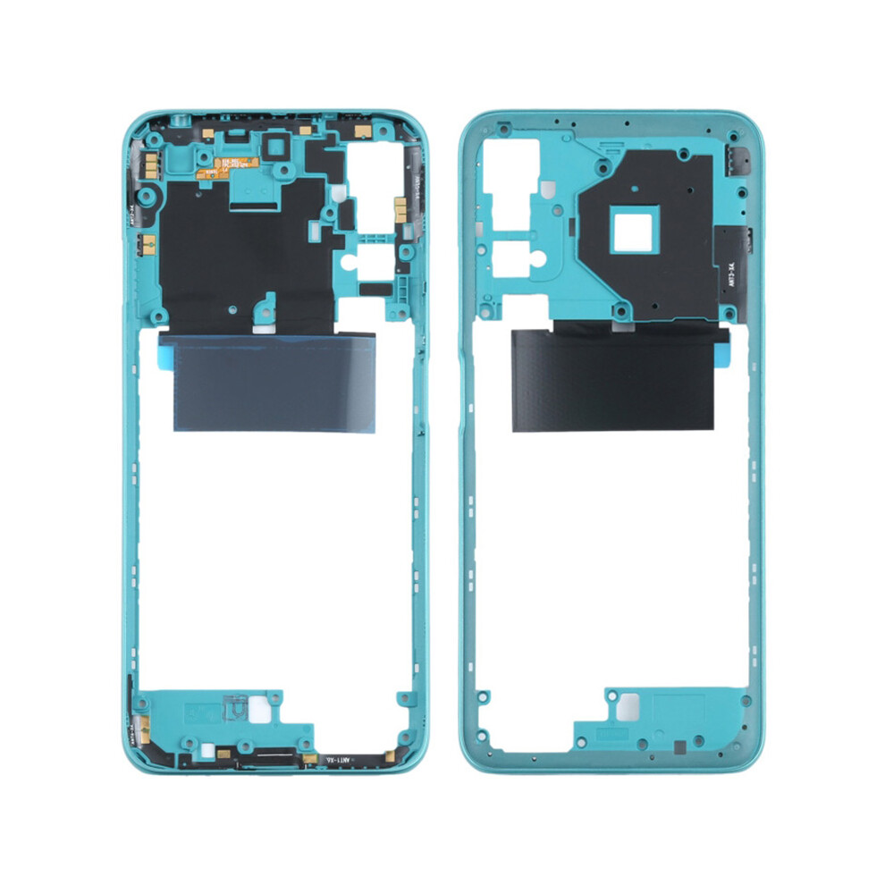 (Green) For Xiaomi Redmi Note 10 5G/Note 10T 5G Oem Middle Housing Plate Frame Replacement Part (Without Logo) Green 6914275826316