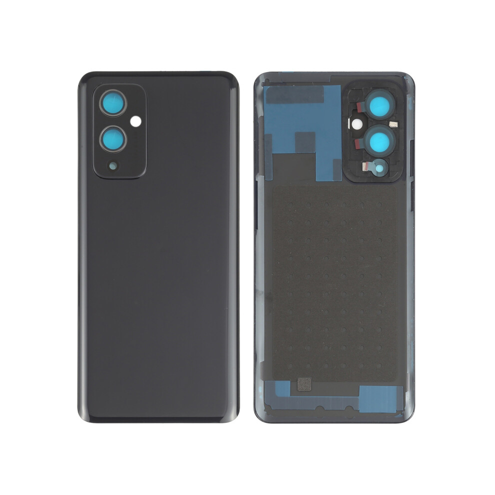 (Black) For Oneplus 9 (Eu/Us Version) Oem Battery Housing With Adhesive Sticker+Camera Lens Cover Black 6914278474422