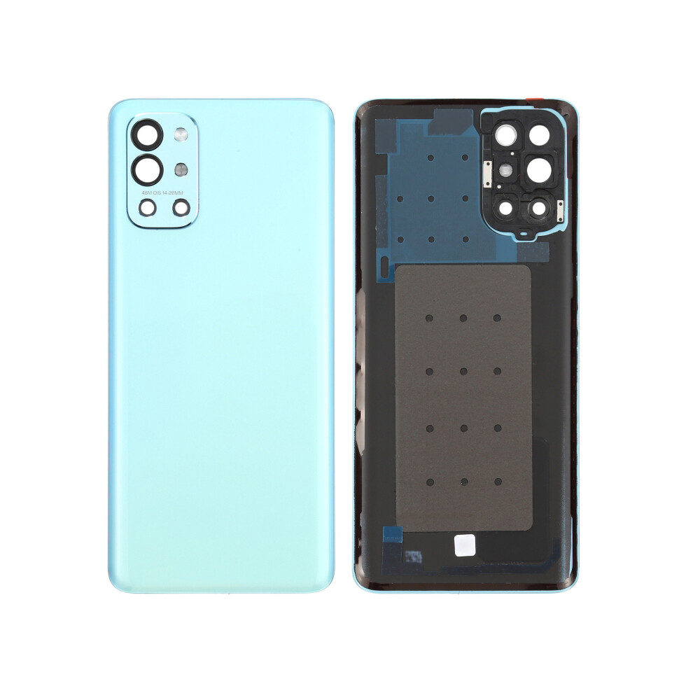 (Blue) For Oneplus 9R Oem Battery Housing With Adhesive Sticker+Camera Lens Cover Blue 6914276065516