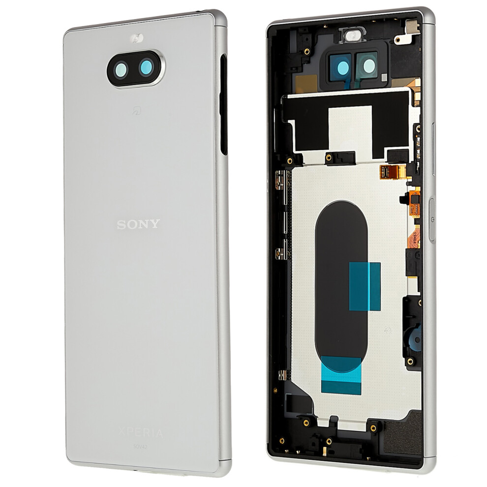 (White) For Sony Xperia 8 Oem Battery Door Cover Replacement Part White 6914279878335