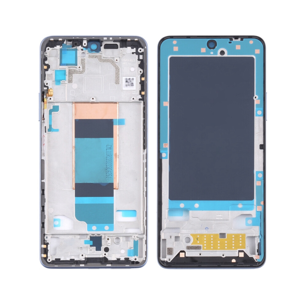 (Blue) For Xiaomi Redmi K40s 5G/Poco F4 5G Middle Plate Frame Repair Part (A-Side) (Without Logo) Blue 6914278830082